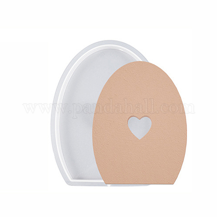 Huevo de Pascua con moldes de silicona para candelabros en forma de corazón SIL-Z019-01C-1