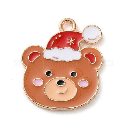 Подвески из эмали и сплава X-ENAM-B030-02G-15-1