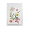 Pressed Dried Flowers, for Cellphone, Photo Frame, Scrapbooking DIY and Resin Art Floral Decors, Colorful, 99x74x1mm