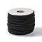 Elastic Cord, Black, 1mm, about 100m/roll