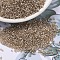 MIYUKI Delica Beads, Cylinder, Japanese Seed Beads, 11/0, (DB0907) Sparkling Beige Lined Crystal, 1.3x1.6mm, Hole: 0.8mm, about 10000pcs/bag, 50g/bag