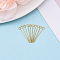 Brass Eye Pins, Nickel Free, Long-Lasting Plated, Real 18K Gold Plated, 20x0.5mm, Hole: 1.6mm