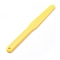 Plastic Oil Painting Scraper Knife, Stirring Rods, Drawing Arts Tools, Yellow, 285x31x1.5~10.5mm