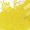 TOHO Round Seed Beads, Japanese Seed Beads, (175) Transparent AB Lemon, 11/0, 2.2mm, Hole: 0.8mm, about 1110pcs/bottle, 10g/bottle