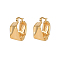 Elegant European Style 304 Stainless Steel Gold-Plated Women's Earrings