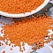 MIYUKI Delica Beads, Cylinder, Japanese Seed Beads, 11/0, (DB1583) Matte Opaque Mandarin, 1.3x1.6mm, Hole: 0.8mm, about 20000pcs/bag, 100g/bag