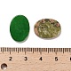 天然と合成の混合宝石用原石のカボション  フラットオーバル  18x13x1.5~2mm G-M424-12-3