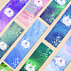 Pandahall elite 90pcs 9 style ciel étoilé thème savon fait main étiquette en papier DIY-PH0005-80-5
