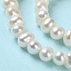 Natural Cultured Freshwater Pearl Beads Strands PEAR-E018-61-4