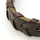 Leather Bracelets BJEW-C387-02-2