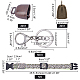 Nbeads kit de fabricación de collar de perro con colgante de campana diy DIY-NB0006-46-2