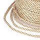 Poliéster cordón de milán para hacer artesanías de joyería diy OCOR-F011-D16-3