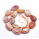 Natur Botswana Achat Perlen Stränge G-K223-34A-2