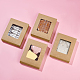 BENECREAT 30PCS 10x8x2cm Kraft Paper Boxes with Clear Window CON-WH0086-16B-4