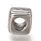 304 perline europei in acciaio inox OPDL-L020-001R-2