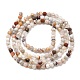 Brins de perles d'agate mexicaine naturelle G-E608-A11-B-2
