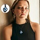 Verstellbare geflochtene Makramee-Halskette aus Nylonschnur AJEW-SW00015-02-6