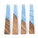 Colgantes de resina y madera de nogal RESI-S389-043A-2