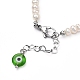 Natürliche amazonite Perlen Armbänder BJEW-JB05313-02-3