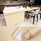 粘着性木目調コンタクトペーパー  壁のステッカー  棚ライナードレッサー引き出しロッカー用  ベージュ  410x0.3mm  約3m /ロール DIY-WH0162-72A-1