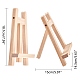 Folding Pine Wood Tabletop Easel AJEW-NB0001-62-2
