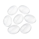 Transparent Oval Glass Cabochons GGLA-R022-30x22-3