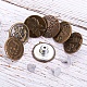 PandaHall Elite Iron Button Pins for Jeans IFIN-PH0024-02-2