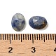 天然混合石キャブチョーン  オーバル  多面カット  染めと未染色の混合  8x6x3mm G-L514-47A-4