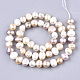 Natural Cultured Freshwater Pearl Beads Strands PEAR-T003-10-2