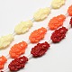 Synthetic Coral Beads Strands CORA-L023-B-M-1