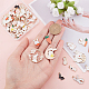 SUNNYCLUE 1 Box 48Pcs 12 Styles Easter Charms Bulk Bunny Charm Rabbit Carrot Alloy Enamel Charms Animal Dangle Charm for Jewelry Making Charms Bracelet Necklace Earrings Adults DIY Crafting ENAM-SC0002-83-3