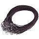Waxed Cotton Cord Necklace Making NJEW-A279-1.5mm-02-4