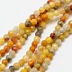Natural Crazy Agate Beads Strands G-A129-2mm-17-3