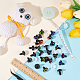 PandaHall Elite 40 Sets 10 Colors Plastic Doll Eyes DOLL-PH0001-28-5