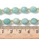 Природных амазонит бисер нитей G-F809-A33-01-5