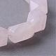 Chapelets de perles en quartz rose naturel G-R356-14-3