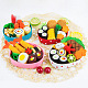Set da pranzo per sushi in tessuto non tessuto lavorato a mano DIY-L008-03-3