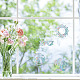 Gorgecraft 16 pieza 4 estilos pegatinas para ventanas de playa DIY-WH0314-090-7