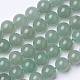 Natürlichen grünen Aventurin Perlen Stränge G-D855-09-8mm-1