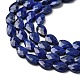 Natürlicher Lapislazuli Perlenstränge&nbsp;G-B159-A02-4