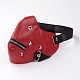Punk Rock Style PU Leather Mouth Cover AJEW-D038-01-2