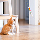 Gomakerer 7 個 7 スタイルぬいぐるみ  吊り戸の猫のおもちゃ  インタラクティブな猫じゃらしおもちゃ  混合図形  混合図形  1780~2065mm  1個/スタイル AJEW-GO0001-15-5