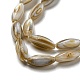 Eau douce naturelle de coquillage perles brins SHEL-C005-04-3