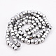 Electroplate Non-magnetic Synthetic Hematite Beads Strands G-Q486-111D-2