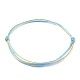 Fabbricazione di braccialetti a più fili con filo di nylon regolabile AJEW-JB00916-04-1