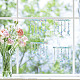 16 Uds. Pegatinas estáticas de película de ventana teñida con láser de color impermeable de pvc DIY-WH0314-096-7