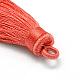 Groses décorations de pendentif pompon en nylon NWIR-I003-04-3