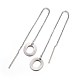 304 Stainless Steel Stud Earrings EJEW-L205-01O-2