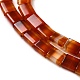 Natural Red Agate Beads Strands G-F762-A15-01-4
