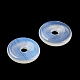 Pendenti con fibbia di sicurezza in porcellana opalite G-B052-06-2